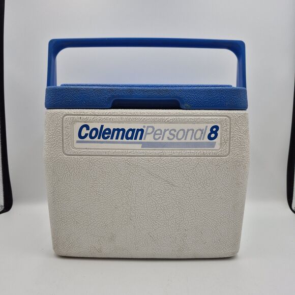 Vintage 1980's Coleman Personal 8 Portable Travel Water Cooler Ice Chest #5272 - Picture 1 of 6